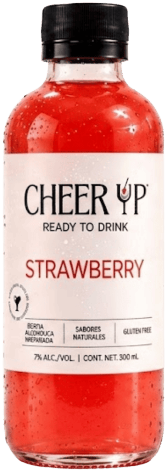 Botella de Cheer Up sabor Fresa