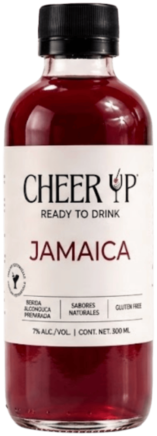 Botella de Cheer Up sabor Jamaica